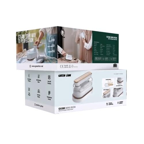 مكواة صغيرة مع وظيفة البخار من جرين ليون GX288 - ب...