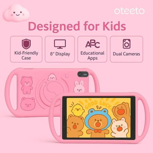 تابلت أطفال Oteeto TAB 8 بشاشة 8 بوصة – 2GB RAM –...