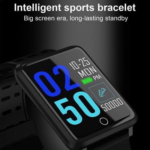 الساعه الذكيه موديل F5 بشاشه ملونه مقاس 1.44 بوصه...