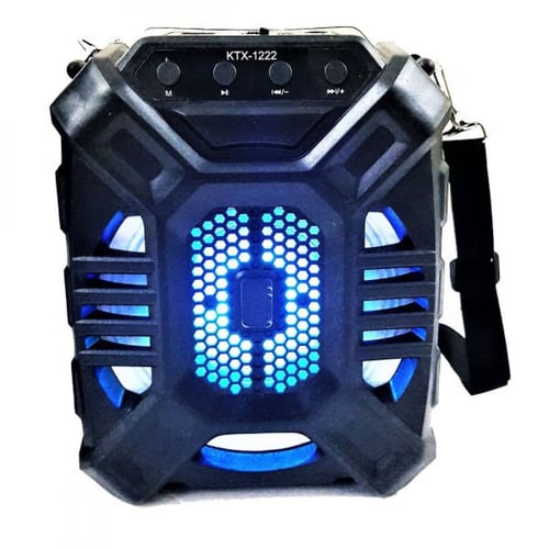 KTX-1222 سماعة بلوتوث محمولة قابلة للشحن مع ميكروف...