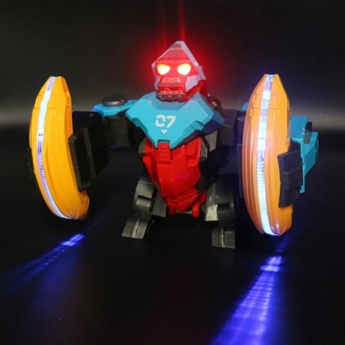 لعبة متحركة على شكل غوريلا دوار 360 مع الأصوات و ا...