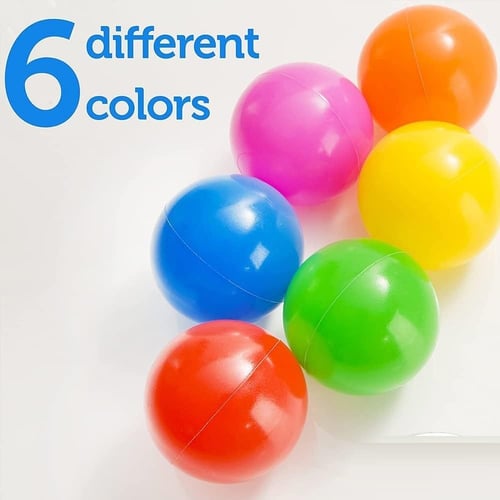 خيمة اللعب القابلة للطي مع 100 كرة ملونة مميزة , ب...