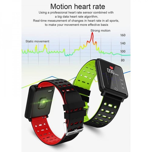 الساعه الذكيه موديل F5 بشاشه ملونه مقاس 1.44 بوصه...