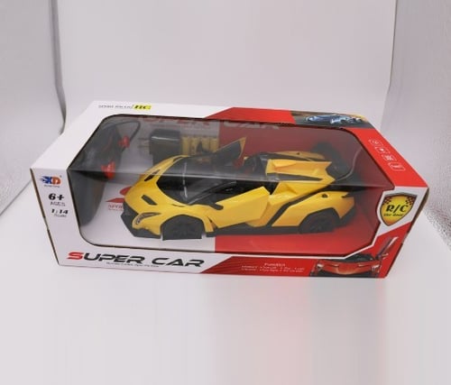 سيارة لامبورغيني سوبر كار مع جهاز تحكم لاسلكي و أب...