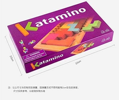 مكعبات الذكاء الخشبية: تحديات تانجرام وتيتريس التع...