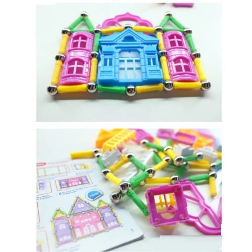 لعبة تركيب اشكال مغناطيسية عيدان و أقواس لتشكيلات...