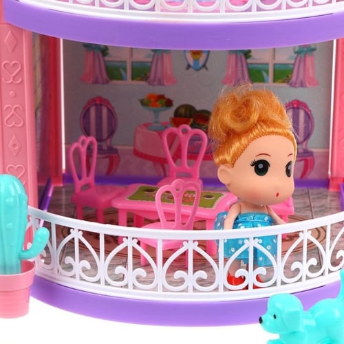 قصر الأحلام - ألعاب تركيبية على شكل منزل للأطفال