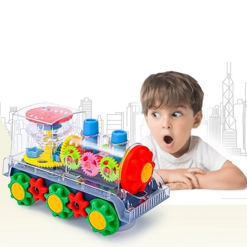 لعبة القطار الدوار بتصميم شفاف ودوران 360 درجة مع...