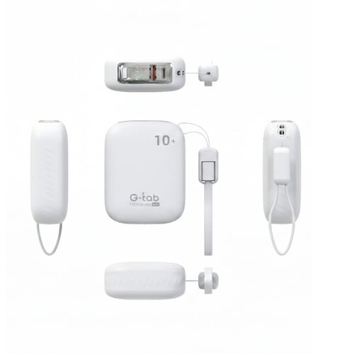 باور بانك جي تاب FLEX11 سعة 10000 ملي أمبير بقوة 3...