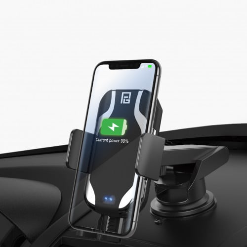 AG CH2 شاحن لاسلكي ذكي للسيارة يفتح ويغلق اوتوماتي...