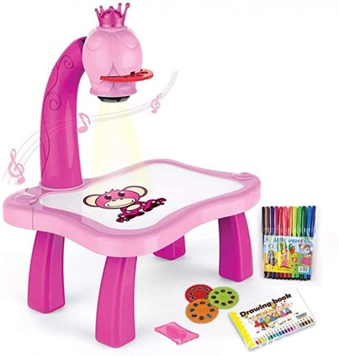 جهاز عرض ذكي للأطفال لعبة طاولة الرسم مع الموسيقى...