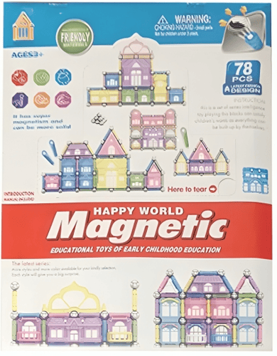 لعبة تركيب اشكال مغناطيسية عيدان و أقواس لتشكيلات...