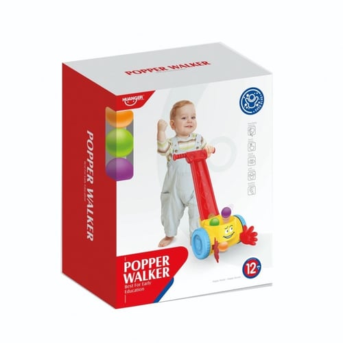 مشاية أطفال مع مؤثرات صوتية وكرات – لتعلم المشي وا...