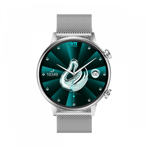 ساعة جي تاب الذكية G Tab GT9 للسيدات، شاشة AMOLED،...