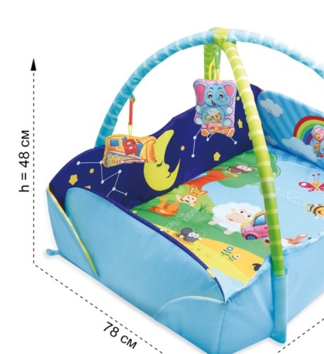 سجادة اللعب للأطفال الصغار مثالية ومريحة لتطوير حر...