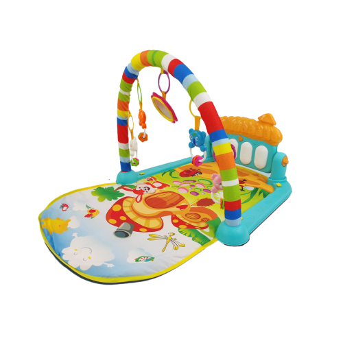 بساط لعب للأطفال الرضع مع لوحة مفاتيح موسيقية