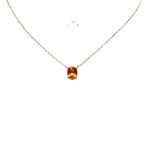 سلسال ذهب و حجر سترين معالج