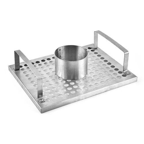 مثبت لشواء الدجاجة بالبيرة او العصير مع قاعدة