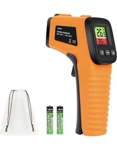 مقياس حرارة الكتروني بالأشعة تحت الحمراء لفرن البي...