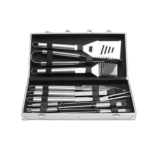 حقيبة ادوات شواء فاخرة - 8 قطع -