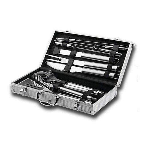 حقيبة ادوات شواء فاخرة - 8 قطع -