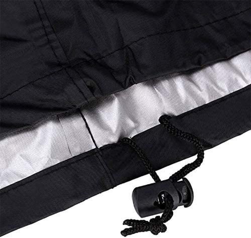 غطاء شواية الفحم اسود عازل (117*61*145)