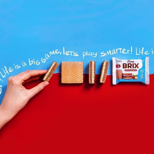 (كرتون24حبة)-بديل بسكويت مربعات الصحي!-ويفر بروتين...