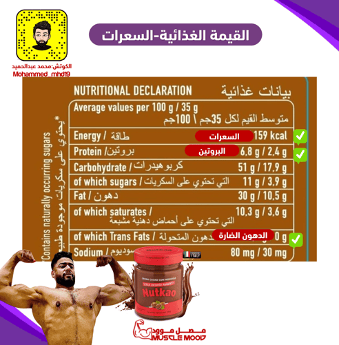 بديل النوتيلا الصحي!-نتكـاو كـريمة الـبندق والشوكو...