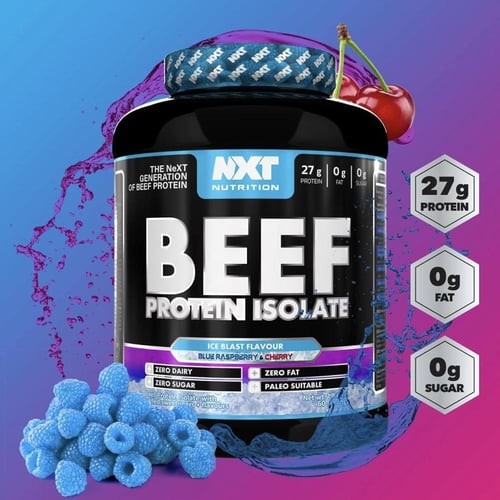 بروتين بيف نكست,NXT-(سلاش مثلج توت+كرز!),27ج بروتي...