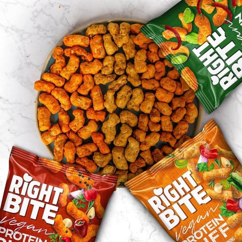 شيبس باف بروتين،ليمون فلفل!،16ج بروتين مناسب للتنش...