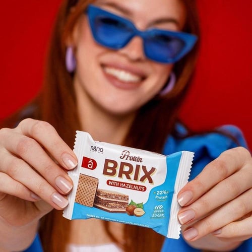 (كرتون24حبة)-بديل بسكويت مربعات الصحي!-ويفر بروتين...