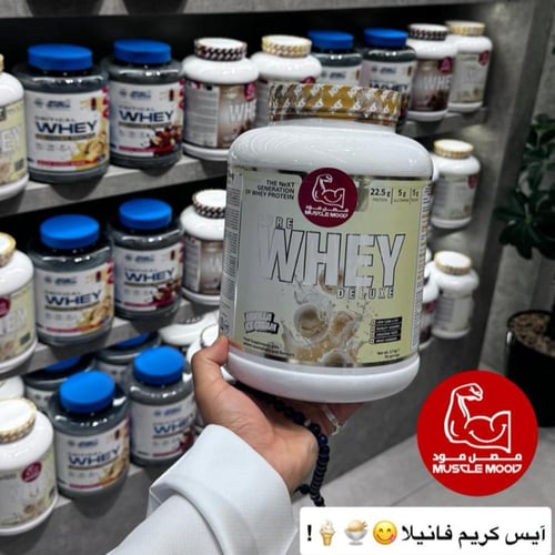 ألذ واي بروتين,(آيس كريم فانيلا)خالي السكر.الحجم ا...