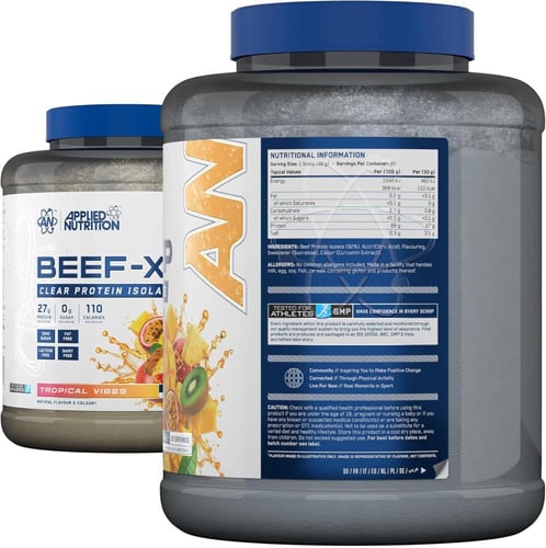 بروتين اللحم بيف اكس بي-(فواكه استوائية),28ج بروتي...