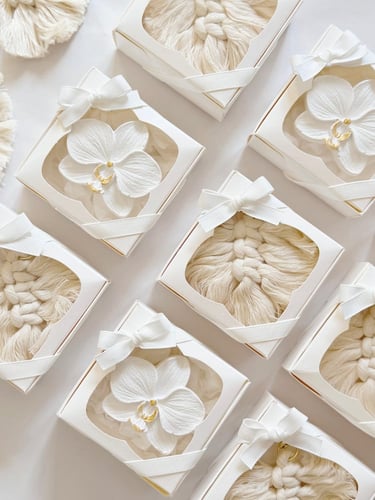 10 حبات توزيعات ميدالية الريشة - سكري