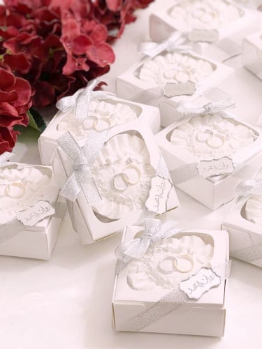 توزيعات دبلة العريس والعروسة المعطرة