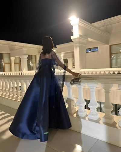 فستان اسيل كحلي