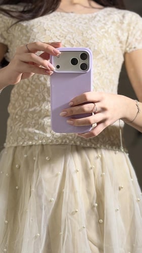 فستان لؤلؤة الكريما