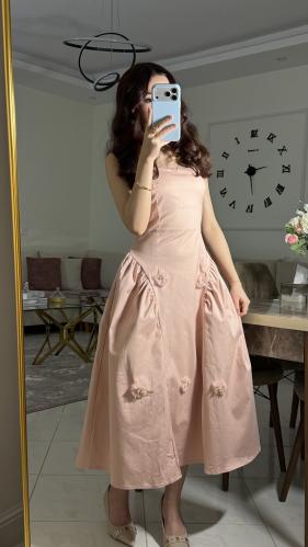 فستان روزا اللينن Rosa Linen Dress