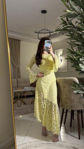 فستان إشراقة الليمون | Lemon Éclat