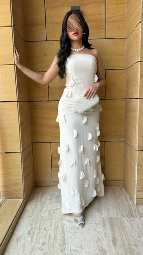 فستان توب شيفون ورود