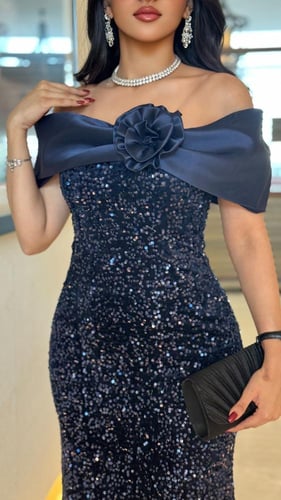 فستان توب ستان فصوص