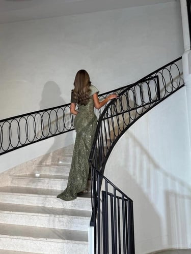 فستان “Imperial Olive”