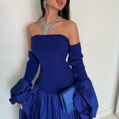 فستان كريب شانطون