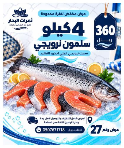 عرض 4 كيلو سلمون نرويجي