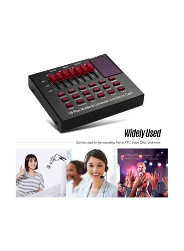 مكسر صوت مباشر V8 بلس لأجهزة الموبايل والكمبيوتر أ...