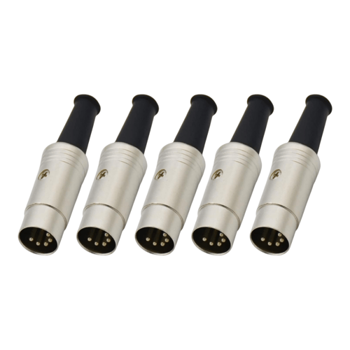 جاك موصل صوت للاجهزة الرقمية نوع لحام 5 دبوس ذكر M...