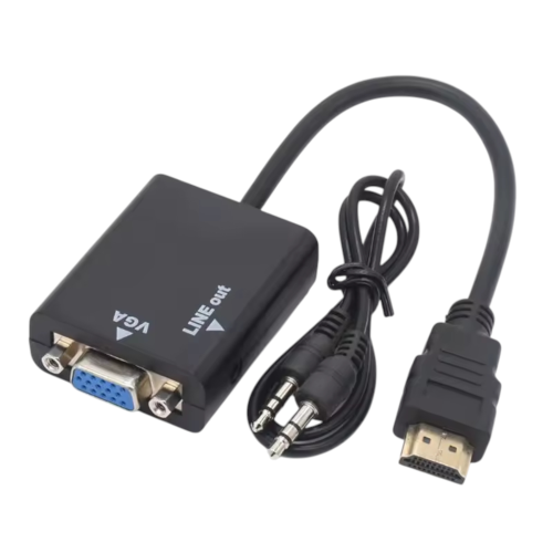 محول HDTV ذكر إلى VGA انثى مع الصوت VGA1080P HDTV...