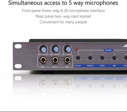 معالج التأثيرات الرقمية نظام التحكم الصوتي الاحترا...