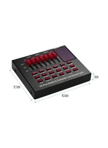 مكسر صوت مباشر V8 بلس لأجهزة الموبايل والكمبيوتر أ...