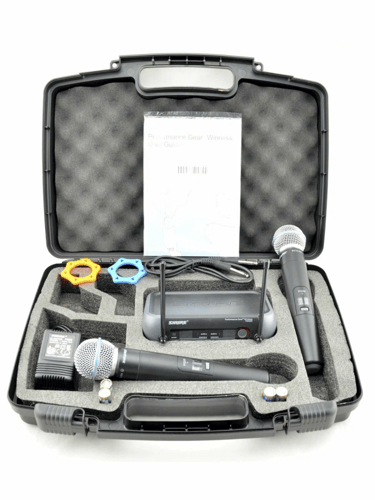 SHURE Microphone Wireless Digital 2Handy PGX282-BE...